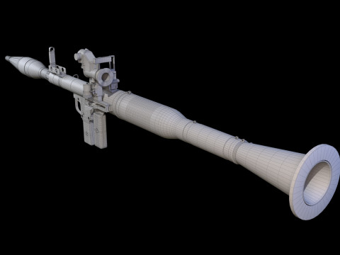 RPG 7 3D Model