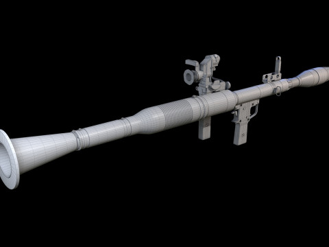 RPG 7 3D Model