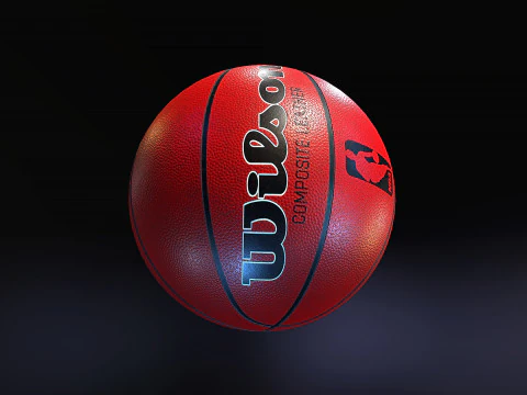 बॉस्केटबॉल बॉल 3D मॉडल