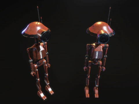 Pit Droid Star Wars 3D Model