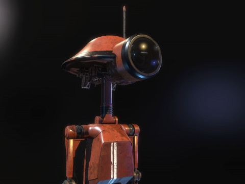 Pit Droid Star Wars Modello 3D