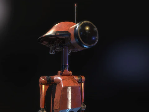Pit Droid Star Wars 3D Model