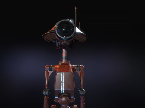 Pit Droid Star Wars Modello 3D