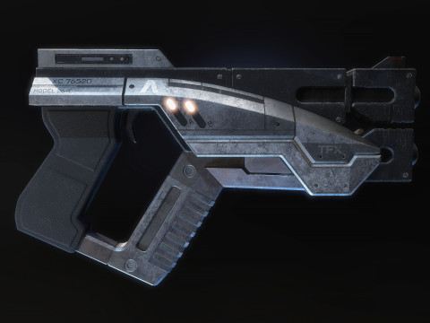 Predator H1 Mass Effect 3D Model