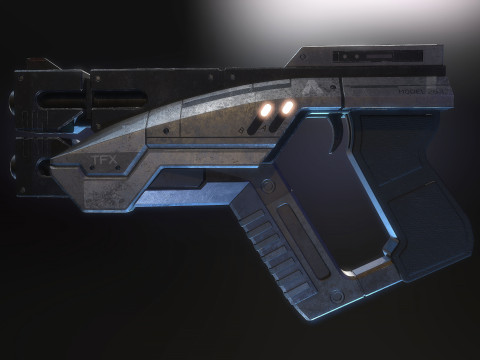 Efecto de masa Predator H1 Modelo 3D