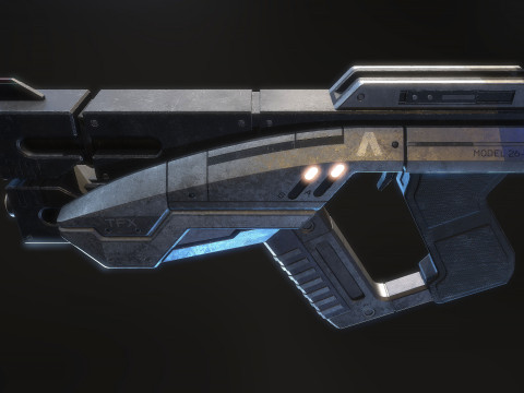 Efecto de masa Predator H1 Modelo 3D