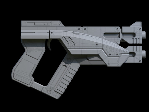 Efecto de masa Predator H1 Modelo 3D