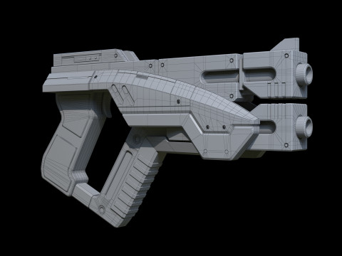 Efecto de masa Predator H1 Modelo 3D