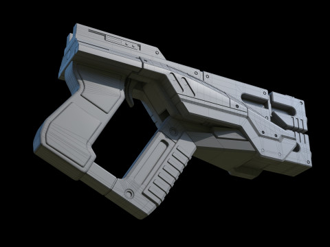 Efecto de masa Predator H1 Modelo 3D