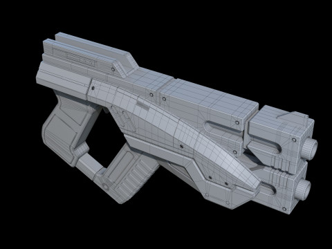 Efecto de masa Predator H1 Modelo 3D