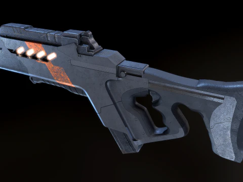 Bellatrix 7 Mass Effect 3D Model