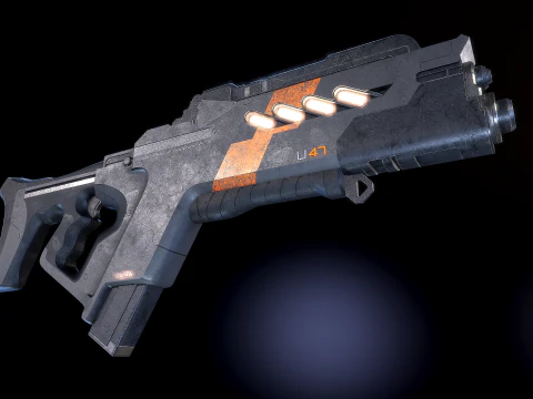 Bellatrix 7 Mass Effect 3D Model
