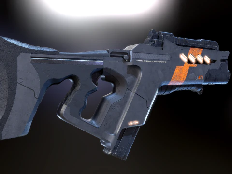 Bellatrix 7 Mass Effect 3D Model