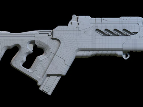 Bellatrix 7 Mass Effect 3D Model