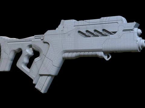 Bellatrix 7 Mass Effect 3D Model