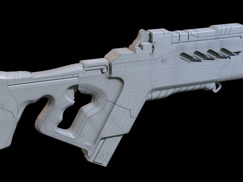 Bellatrix 7 Mass Effect 3D Model