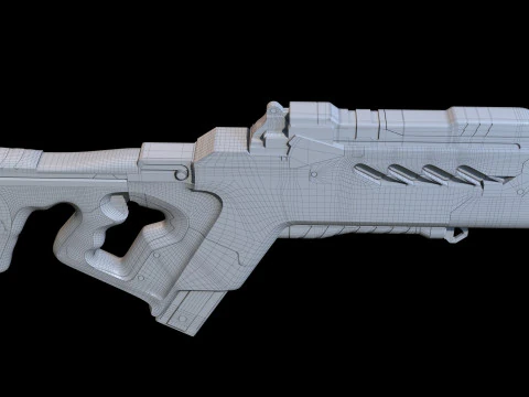 Bellatrix 7 Mass Effect 3D Model