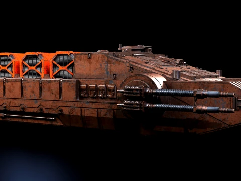 TX-225 GAVw Star Wars 3D Model