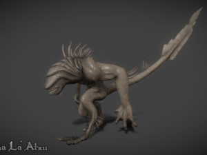 alien monster 3D-Modell