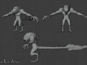 alien monster 3D Model