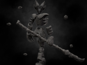 female air elemental 3D Model