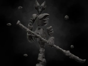 female air elemental 3D Model