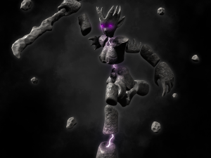 female air elemental 3D Model
