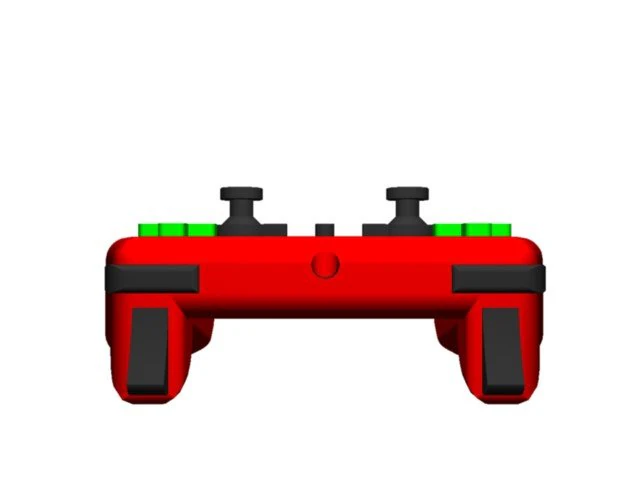 gamepad keychain 3D Print Model .c4d .max .obj .3ds .fbx .stl .blend 