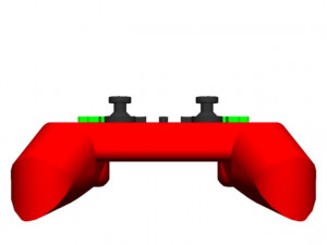 gamepad keychain Modelo de Impressão 3D