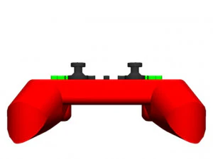 gamepad keychain 3D Print Model