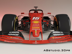 f1 car formula 1 ferrari 3D Модель