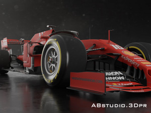 f1 car formula 1 ferrari 3D Модель