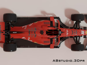 f1 car formula 1 ferrari 3D Модель