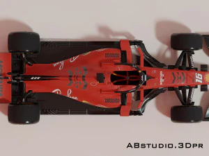 f1 car formula 1 ferrari 3D Model