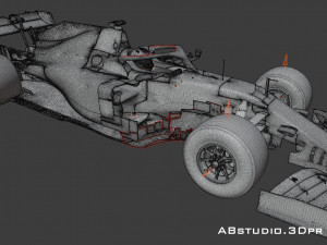 f1 car formula 1 ferrari 3D Модель