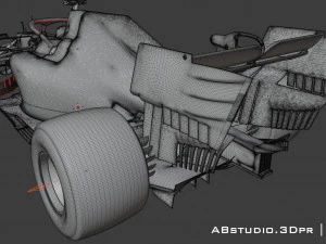 f1 car formula 1 ferrari 3D Model