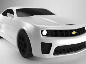 car model chevrolet camaro 3D Model