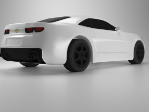 car model chevrolet camaro 3D 모델