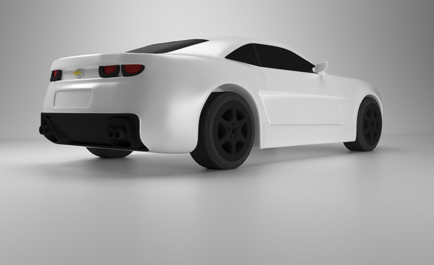 3d модель chevrolet