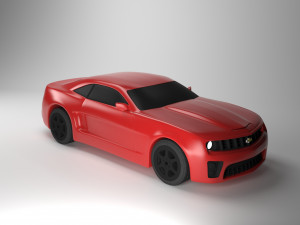 car model chevrolet camaro 3D 모델