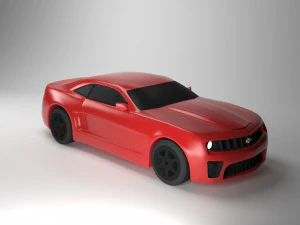 car model chevrolet camaro 3D Model