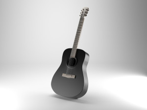 guitar Modelo 3D