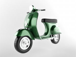 vespa 01 3D Model