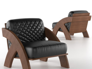 arm chair 01 3D Model