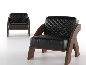 arm chair 01 3D Model