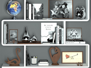 decoration set 001 3D Model