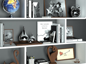 decoration set 001 3D Model