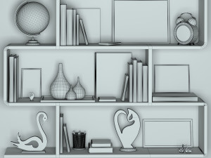 decoration set 001 3D Model