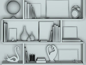 decoration set 001 3D Model