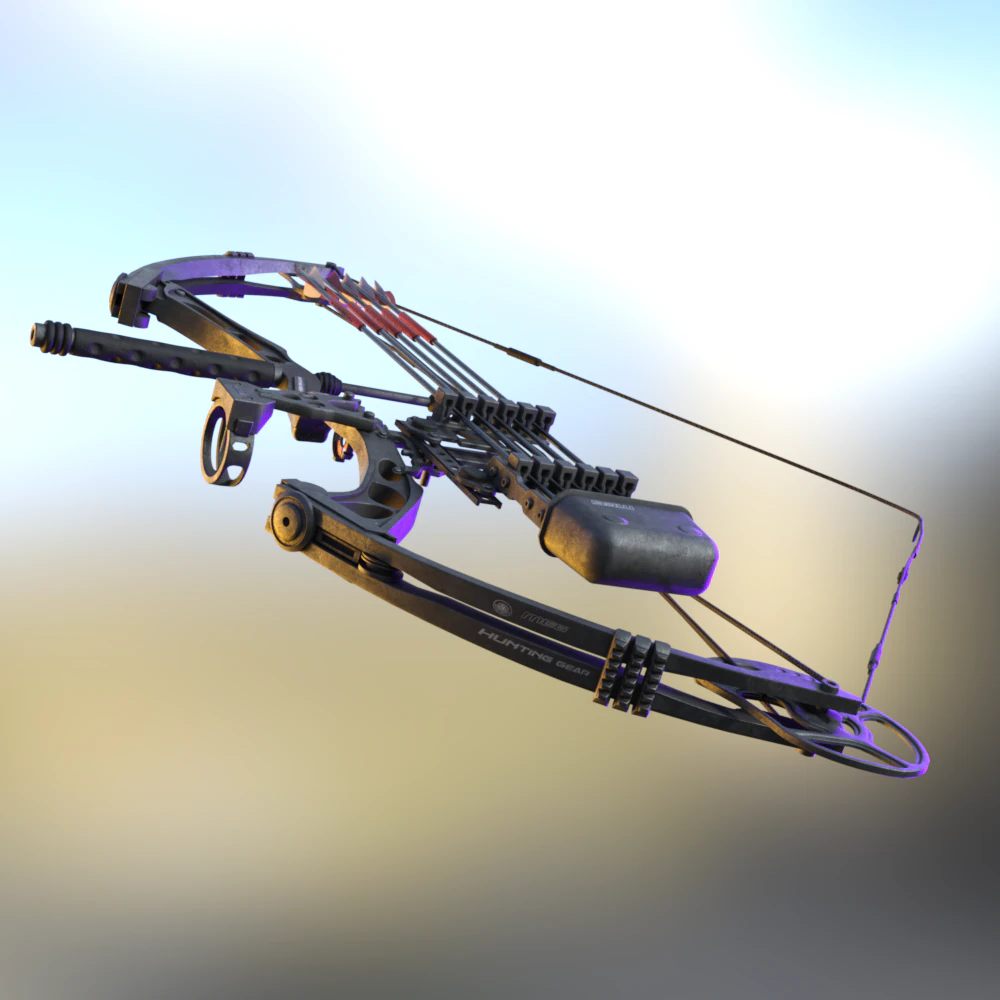 bow animated 3D Model .c4d .max .obj .3ds .fbx .stl .blend 